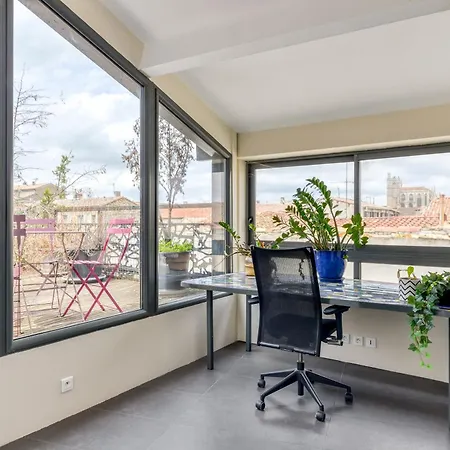 アパート Le Couvent Des Ursulines - Penthouse Climatise Piscine *