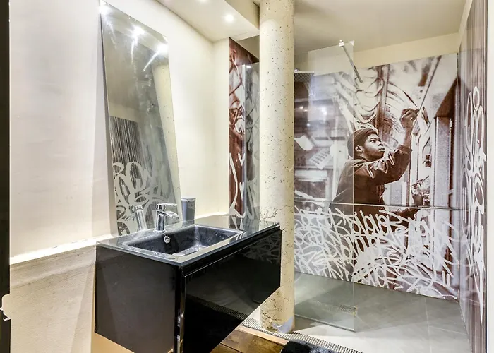 公寓 Le Couvent Des Ursulines - Penthouse Climatise Piscine